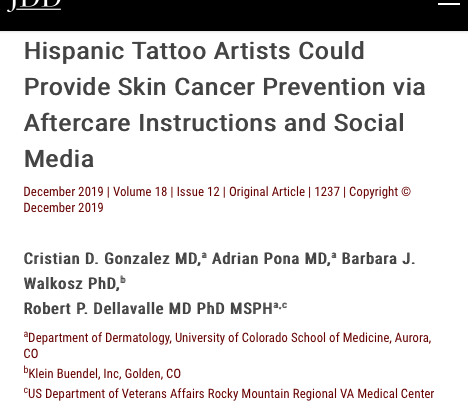 Hispanic Skin Cancer Prevention