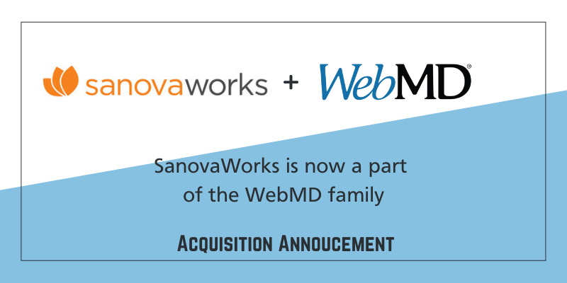 Announcement: WebMD Acquires SanovaWorks